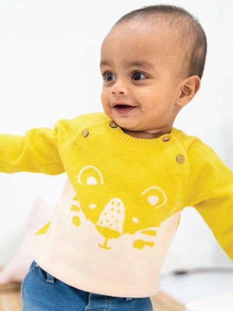 A Toddler Thing Unisex Kids Printed Pullover Sweater