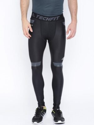 ADIDAS Black TechFit Power Compression Tights