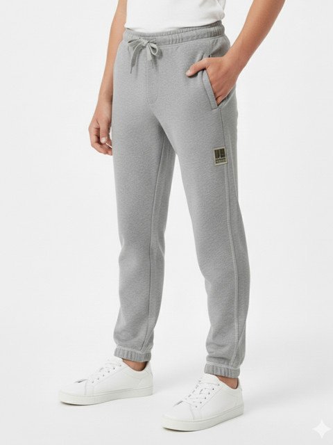 Alan Jones Boys Mid-Rise Cotton Joggers