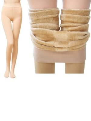 Alexvyan High-Rise Opaque Fleece Stretchable Winter Stockings