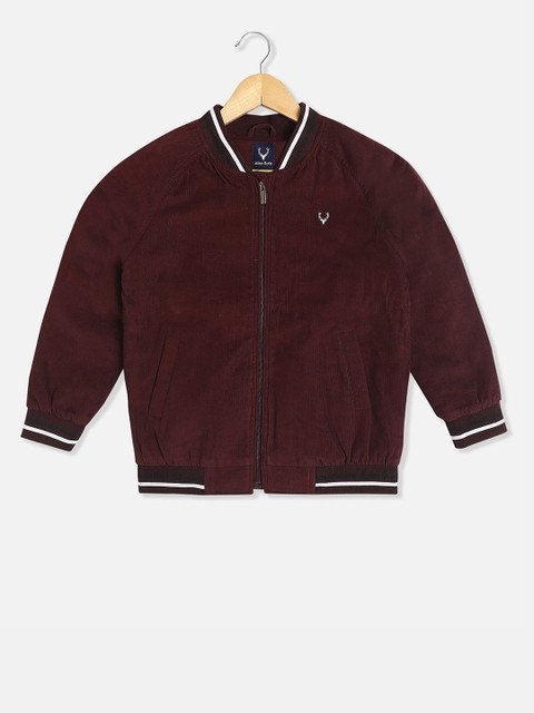 Allen Solly Junior Boys Bomber with Embroidered Jacket