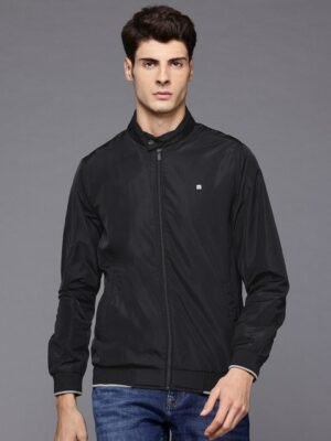 Allen Solly Mock Collar Bomber Jacket