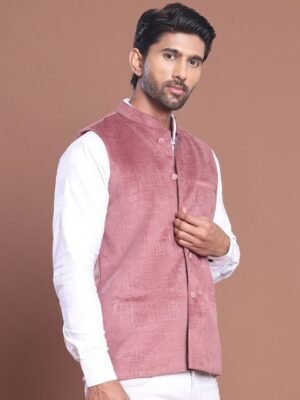 Anouk Woven Nehru Jacket