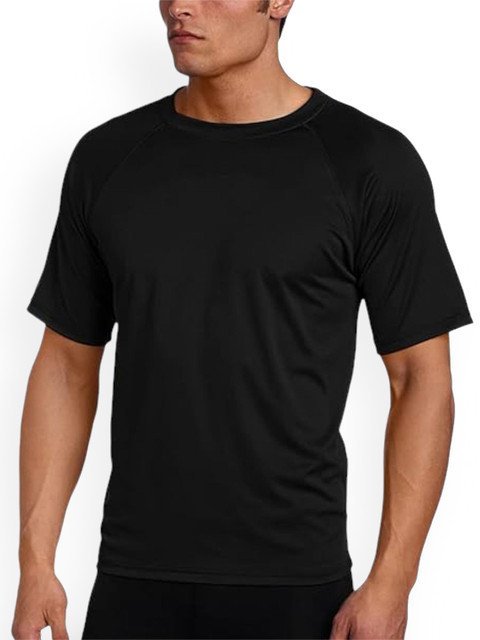 Aqua Holic Men Round Neck Swimming T-Shirt