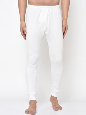 ARMISTO Men White Pack of 2 Quilted Winter Thermal Pants