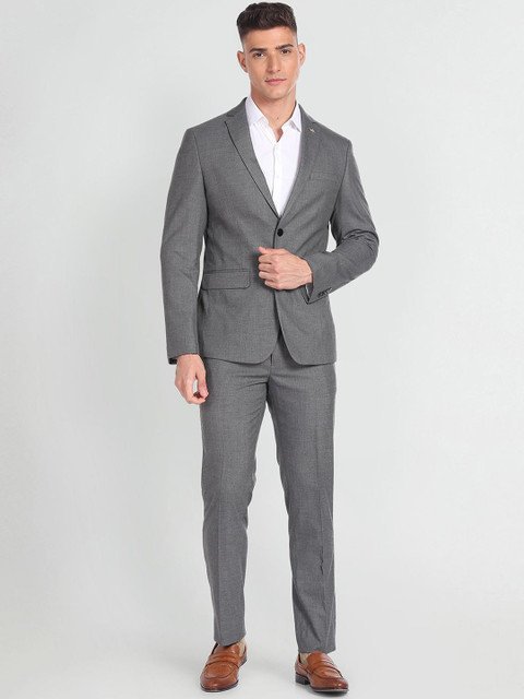Arrow Single-Breasted Tailored Fit Formal Suit