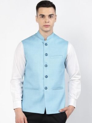 Badoliya & Sons Jute Cotton Nehru Jackets