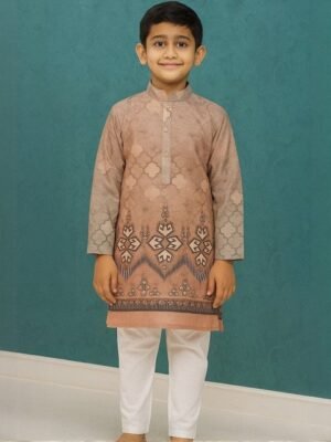BAESD Boys Ethnic Motifs Printed Kurta with Pyjamas
