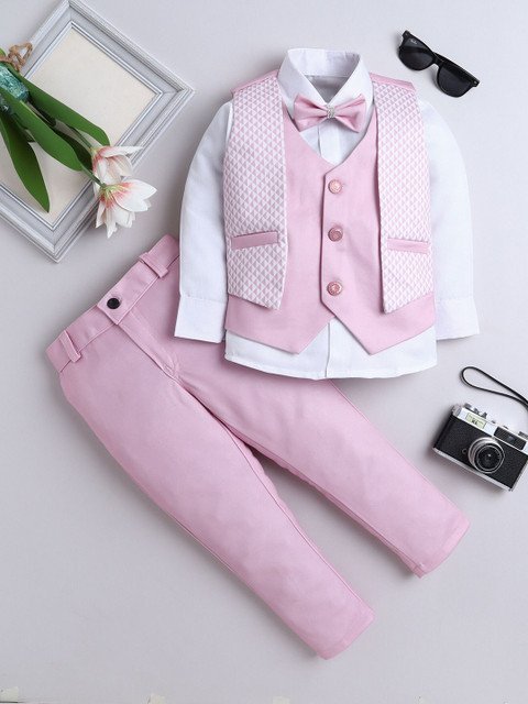 BAESD Boys Self Design 3-Piece Party Suits