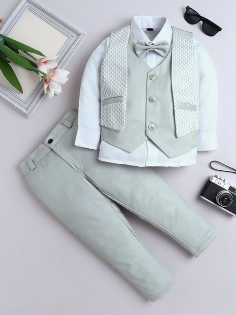 BAESD Boys Self Design 3-Piece Party Suits
