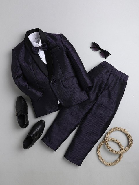 BAESD Boys Single-Breasted Suits