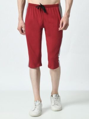 baesd-solid-cotton-side-patta-unisex-capris-3.jpg
