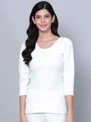 BAESD Women Ribbed Cotton Thermal Top