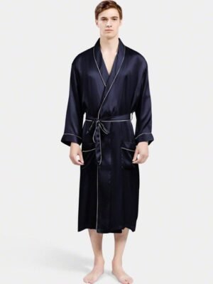Bella Babe by SK Satin Knee Length Robe
