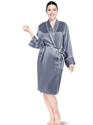 Bella Babe by SK Women Satin Robe