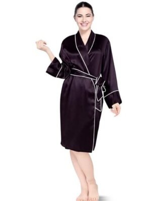 Bella Babe by SK Women Satin Robe