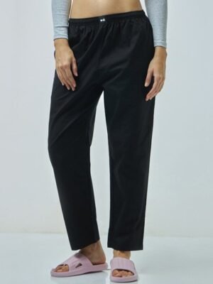 Bewakoof Pure Cotton Straight Leg Lounge Pant