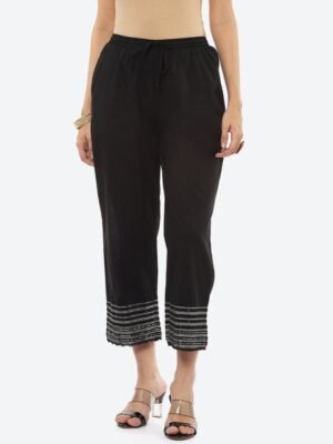 Biba Women Cropped Ethnic Palazzos