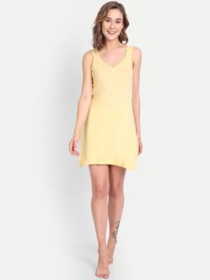 BLAZON Pure Cotton V-neck Short Slip