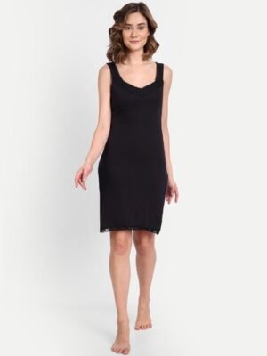 BLAZON Women Pure Cotton Longline Slip