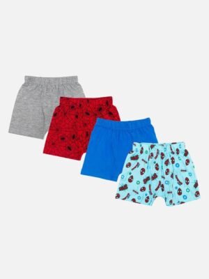Bodycare Boys Pack Of 4 Assorted Trunks KIA2627-PK001_P4