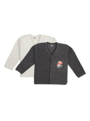 Bodycare Kids Boys Pack Of 2 Striped Cotton Thermal Tops