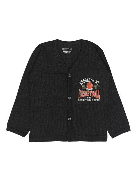 Bodycare Kids Boys Printed Cotton Thermal Top