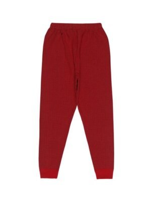 Bodycare Kids Boys Striped Knitted Cotton Thermal Bottoms
