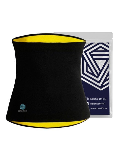 BOLDFIT Black Solid Tummy Shapewear
