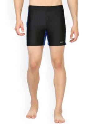 BOLDFIT Men Mid-Rise Elasticity Swim Shorts