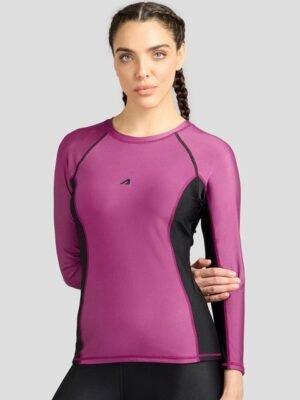 BOLDFIT Women Colour Blocked Swim Tops