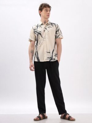 BULLMER Printed Shirt Collar Shirt & Trouser