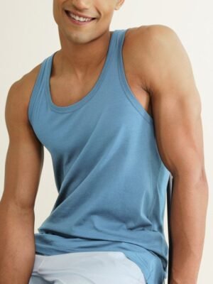 Buy DaMENSCH Men NEO Cotton Ribbed Anti Bacterial & Anti Microbial Innerwear Vest - - Apparel for Men