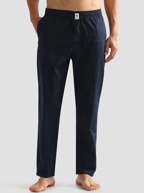 Buy U.S. Polo Assn. Men Lightweight Pure Cotton OELP6 Lounge Pants - - Apparel for Men
