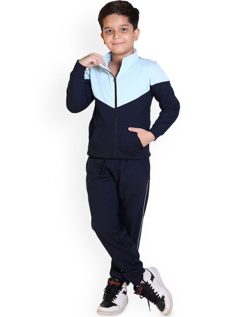CARACAS Kids Colour Blocked Tracksuit
