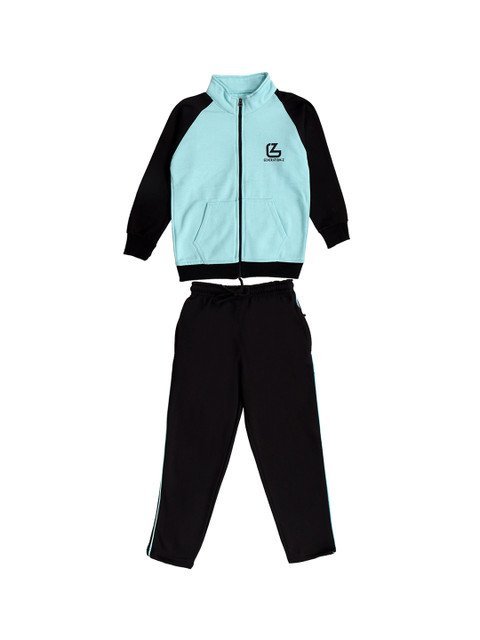 CARACAS Kids Colourblocked Mid Rise Tracksuit