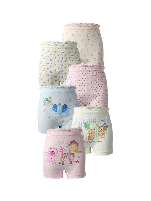 CARELOVE Kids Pack Of 6 Cotton Boy Shorts Briefs Polo_Lc-B_Prince_Lc-A_3-6,M-6pc_MY-Brif-A