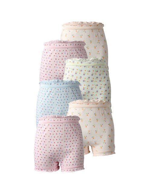 CARELOVE Kids Pack Of 6 Pure Cotton Boy Shorts Briefs Prince_Lc_3-6,M-6pc_MY-Brif-B