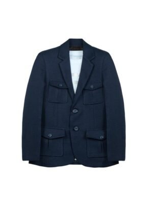 CHARCHIT Boys Comfort-Fit Notched Lapel Single-Breasted Blazer With T-Shirt