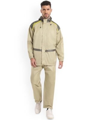 Citizen Hooded Long Sleeves Raincoat