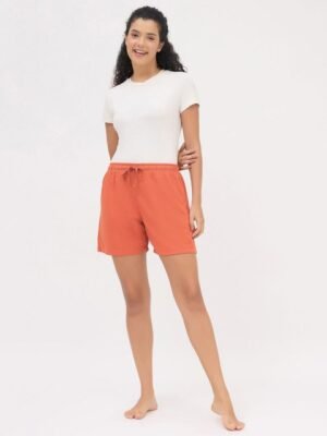 Clovia Women Mid Rise Lounge Shorts