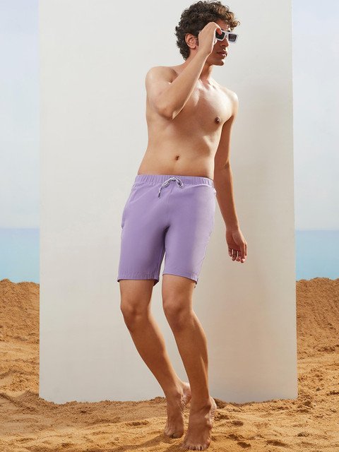CMGE Men Mid Rise Swim Bottoms