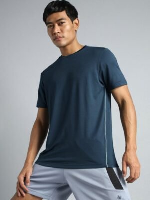 CULT Men Navy Train Day Essential T-shirt