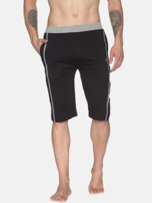 Dollar Men Capri With Contrast Net Folding