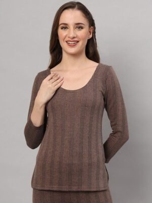 ESOROUCHA Women U-Neck Thermal Tops