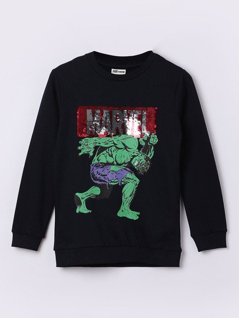 Fame Forever by Lifestyle Boys Blue Disney-Marvel Sweatshirt