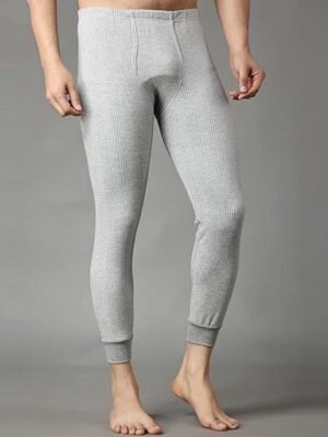 FF Men Ribbed Mid Rise Thermal Bottoms