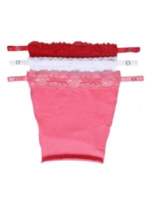 Finesse Miracle Cami Women Pack of 3 Quick and Easy Clip-on Camisoles