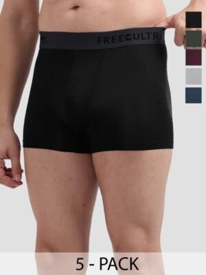 FREECULTR Pack Of 5 Anti-Bacterial Trunks