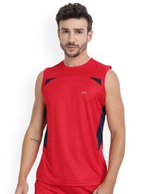 FTX Colourblocked Gym Vests 709-3-S